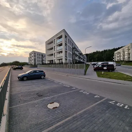 Goma Rent Nadmorskie Tarasy Z Widokiem Na Morze アパート グディニャ