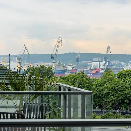 アパート Goma Rent Nadmorskie Tarasy Z Widokiem Na Morze